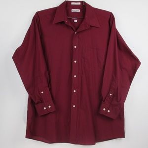Pierre Cardin Men's Long Sleeve Dress Shirt